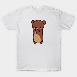 Embearrased Brown Bear T-Shirt